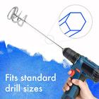 Impresa [2 pack] paint mixer for drill - extra long rust proof