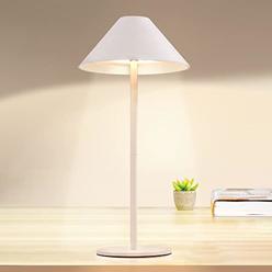 zzws rechargeable table lamp cordless touch control dimmable desk lamp christmas gift bedside reading lamp minimalist modern 