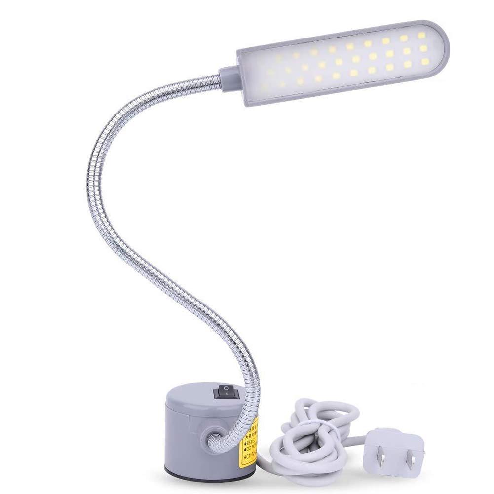 EVISWIY eviswiy sewing machine light led lighting (30leds) 6 watt  multifunctional flexible gooseneck arm work lamp with magnetic moun