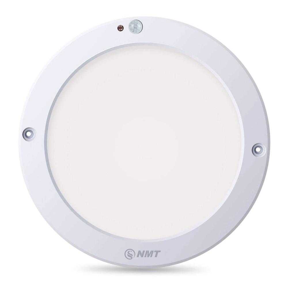 s nmt motion sensor led ceiling light 1200 lumen,100 watt equivalent for stairs,basements,porches,closets,hallways,indoor/out