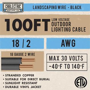Low Voltage Landscape Wire