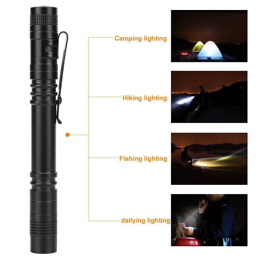 gorgeri for high lumen pen light rechargeable mini flashlight led torch, portable flash light ultra bright led flashlight min