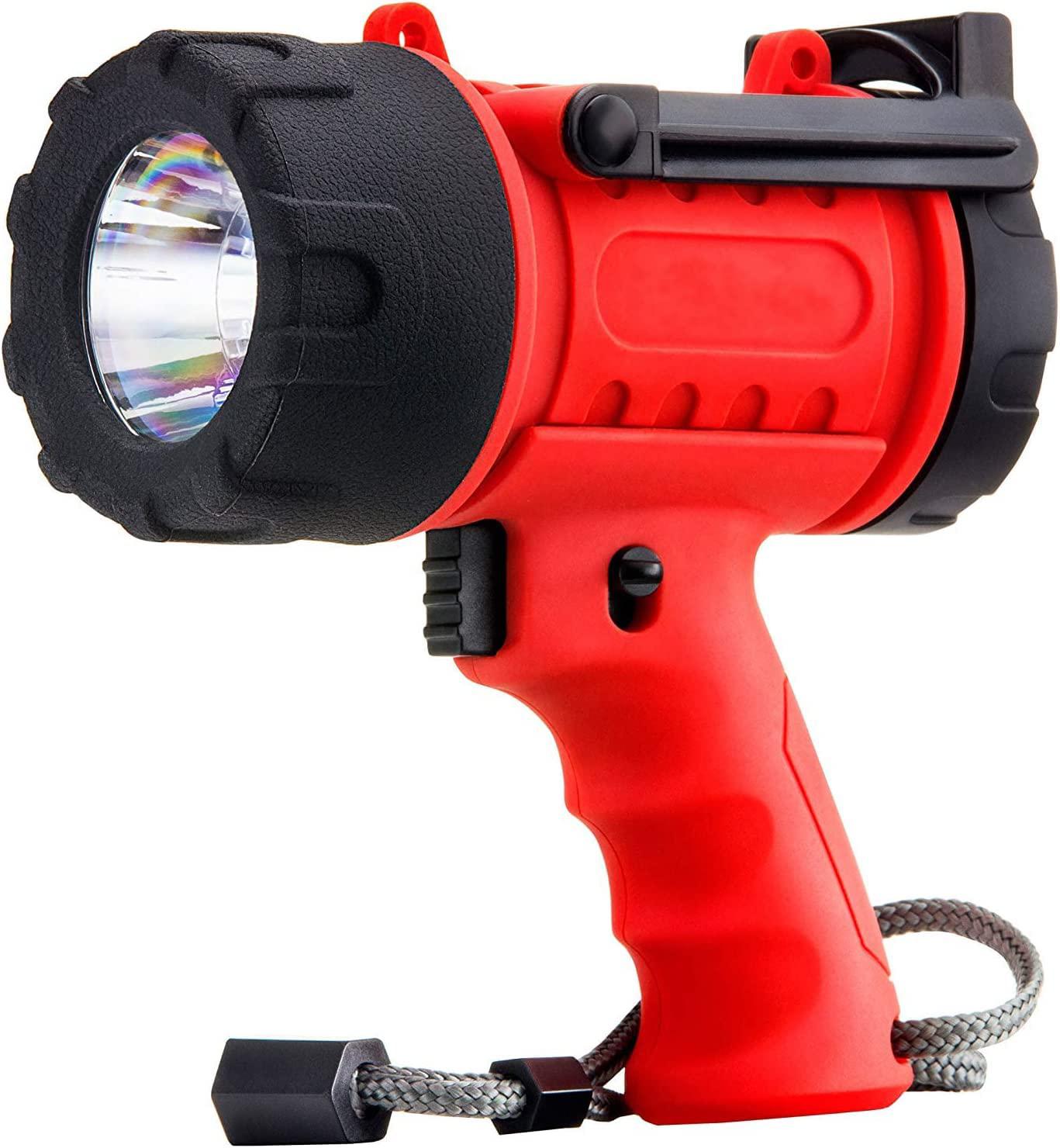 lidefox rechargeable spotlight flashlights 1000 lumen super bright spot light with 3 modes long lasting flashlight searchligh