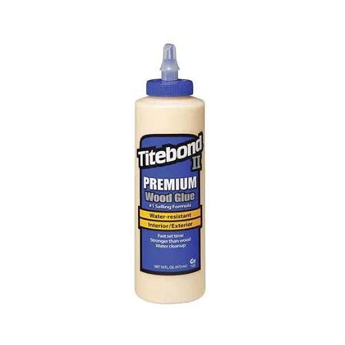 titebond 5004 ii premium wood glue, 16-ounces - 2 pack