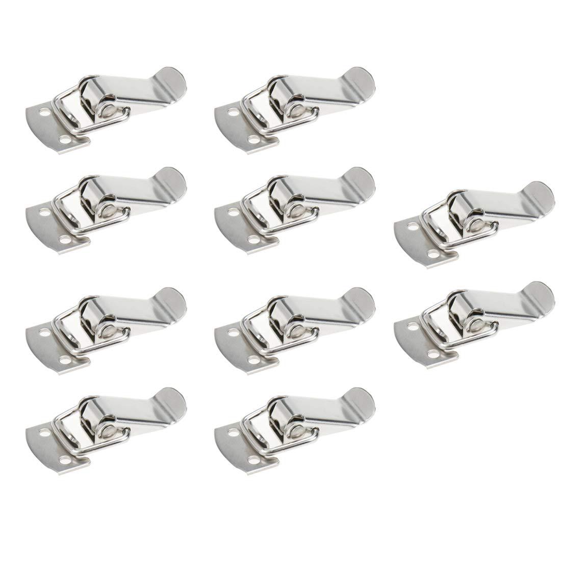 rannb toggle latch mini size stainless steel latch catches clamp for toolbox, cases, chests - pack of 10