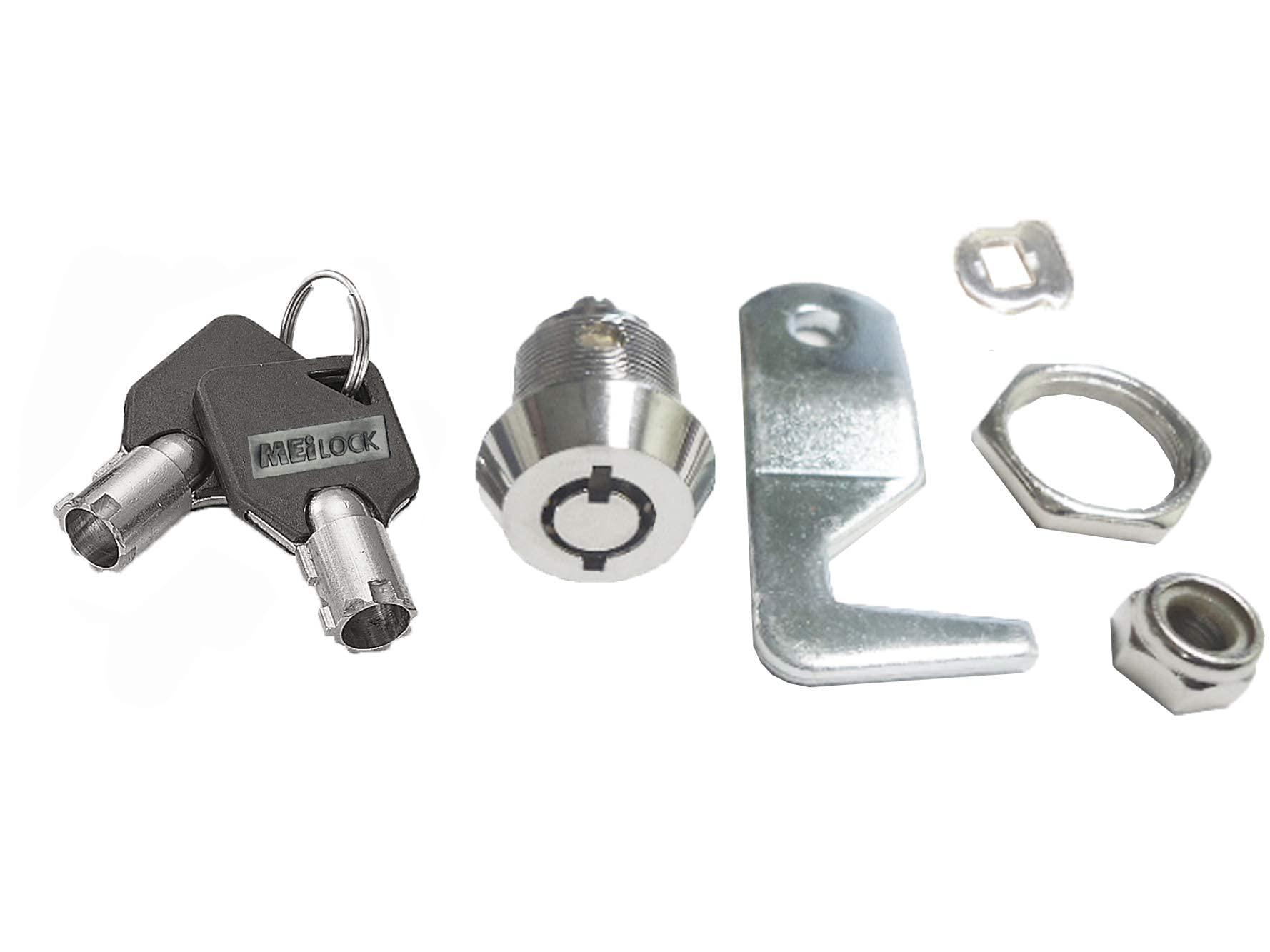 M LOCK homak toolbox lock replacement lock tubular cam lock 2 keys per