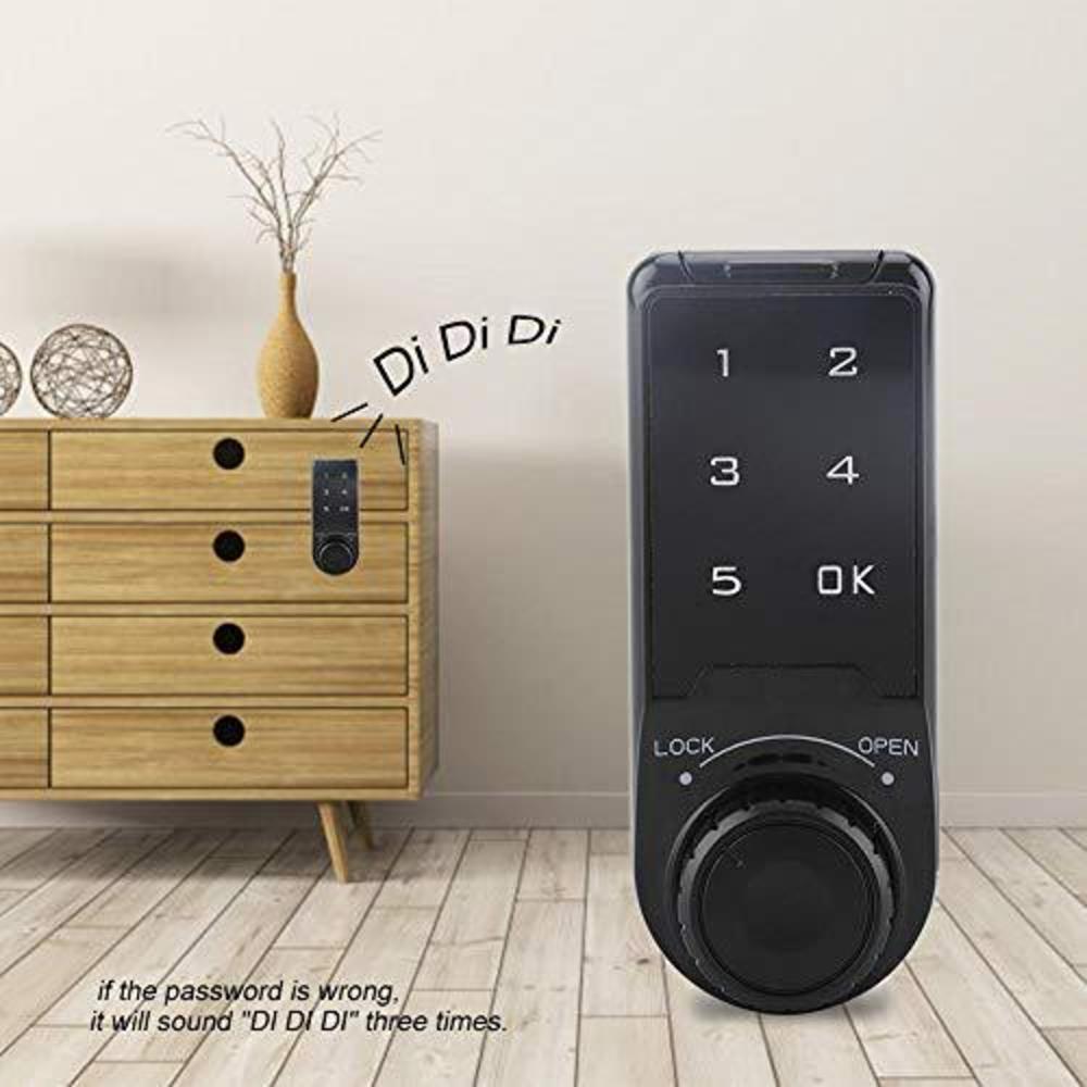 Zopsc digital code security lock touch digital keypad password security lock cabinet coded locker for office cabinet mailboxes scho