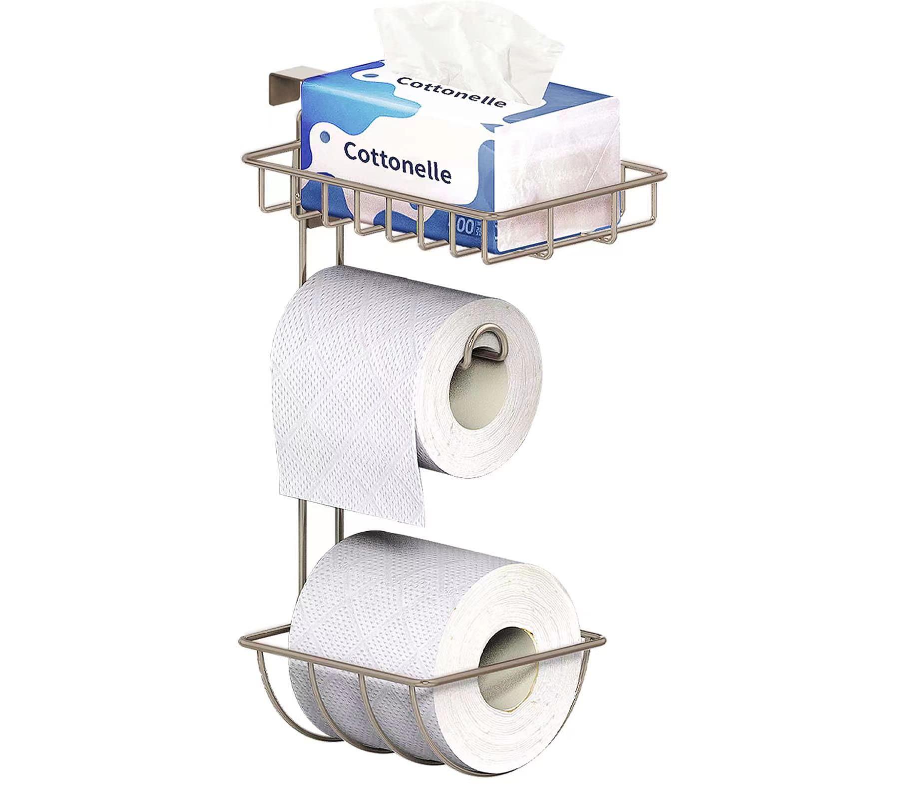 hxoxmxe over the tank toilet paper holders tissue holder 2 rolls paper