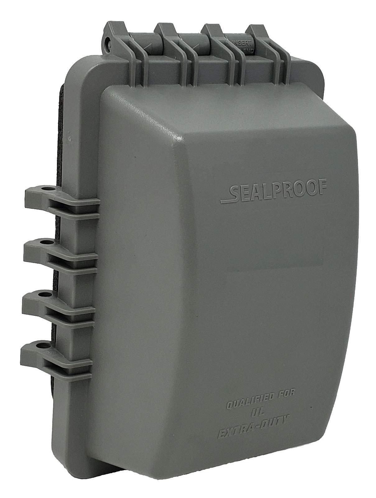 Sealproof sealproof 1gang weatherproof in use outlet cover