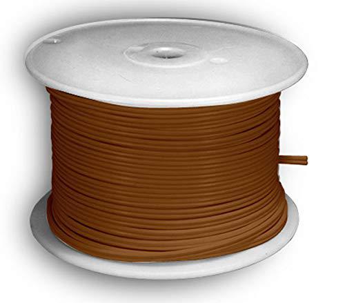 national artcraft bulk lamp and electrical brown cord on 250 ft. spools - spt-1#18 awg wire (1 spool)