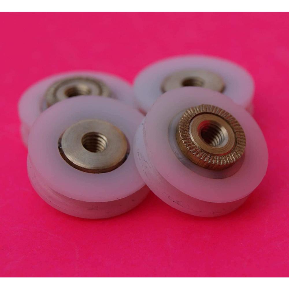 Linwnil Replacement Shower Door Rollers runners wheels Grooved 19mm linwnil-replacement-shower-door-rollers-runners-wheels-grooved-19mm