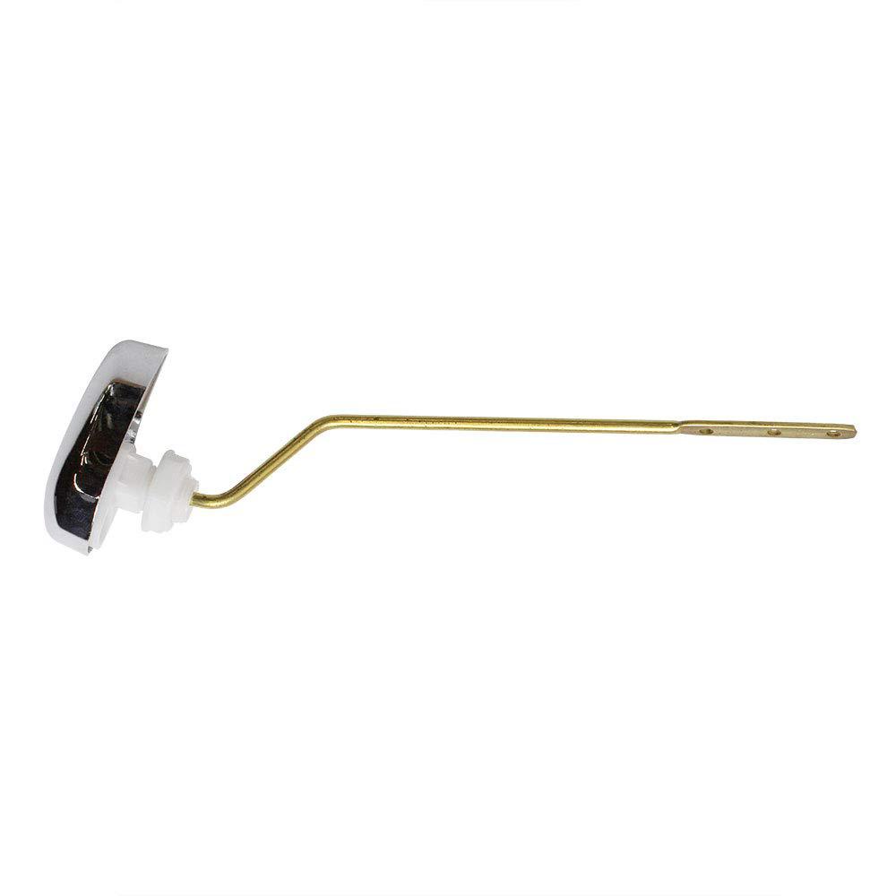 thrifco plumbing 4402033 eljer toilet tank trip lever round style- chrome