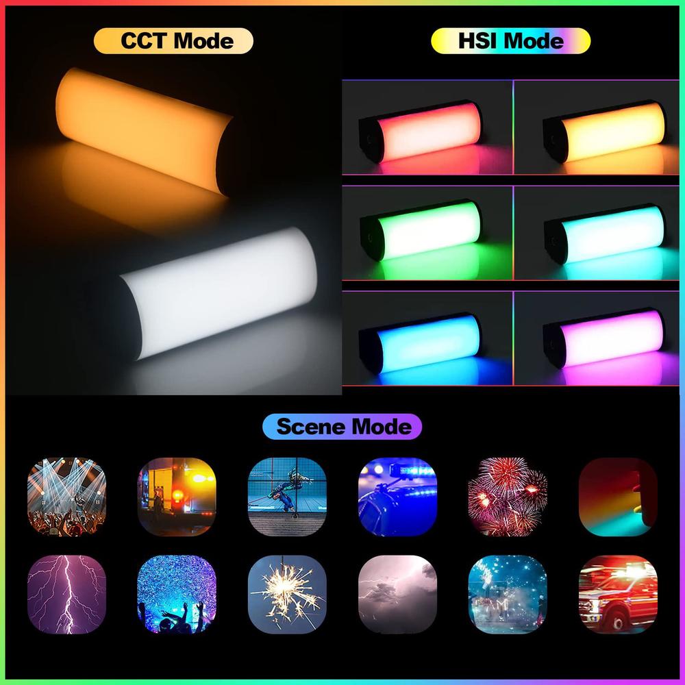 greatLPT rgb handheld light wand, magnetic handheld led light wand, 0 ...