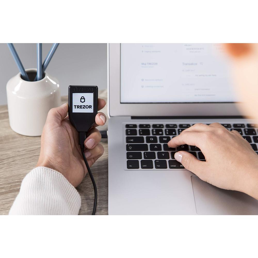 Silicon Power trezor model t - next generation crypto hardware wallet with lcd color touchscreen and usb-c, store your bitcoin, ethereum, e