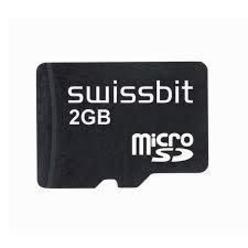 Digi-Chip swissbit sfsd2048n1bw1mt-i-me-111-std memory cards 2gb ind micro sd slc flash s300u