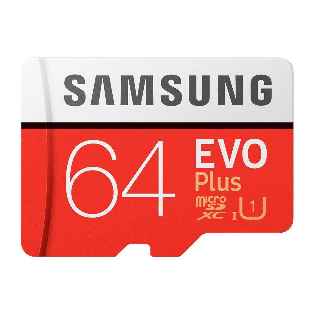 Dane-Elec samsung evo plus 128gb microsd xc class 10 uhs-1 80mb/s mobile memory card 128g mb-mc128da with adapter and usb 2.0 memorymar