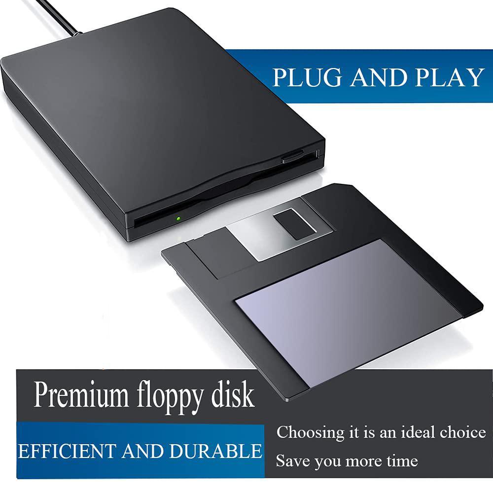 Mougerk floppy disk reader external floppy disk drive floppy disk reader usb 3.5-inch usb floppy disk reader 1.44 mb fdd portable flo