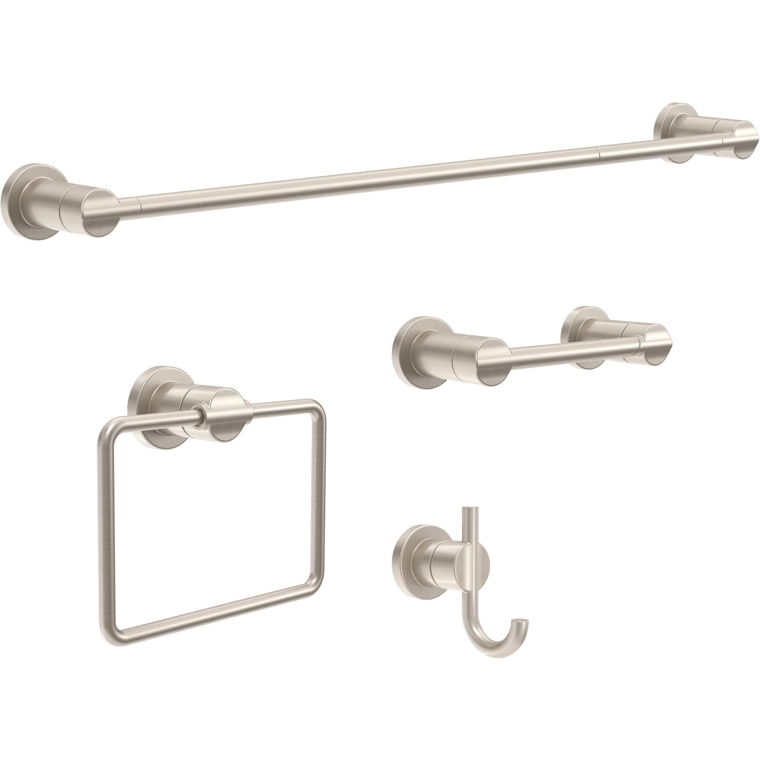 Delta delta nic64dn nicoli 4 piece bath hardware kit, spotshield