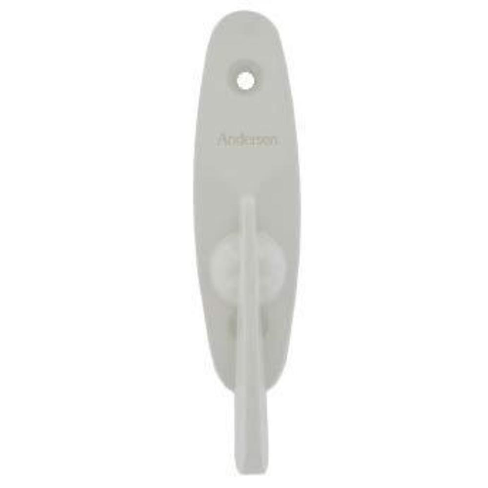 andersen tribeca style - gliding door thumb latch in white color