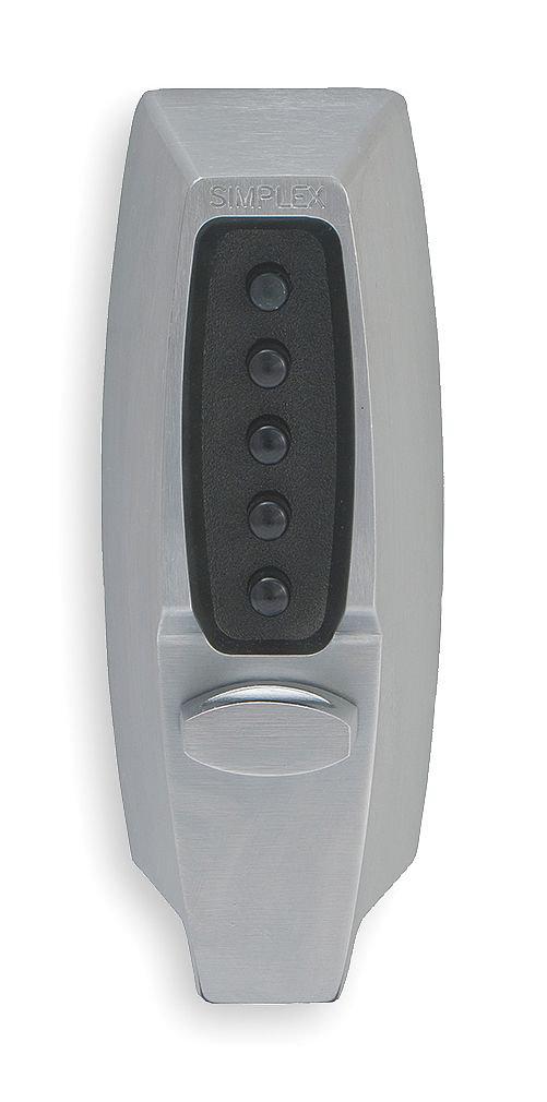 Kaba Access Control Kaba Simplex 7108-26D-41 Chrome Combination Lock