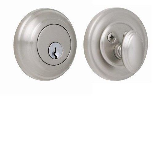 rockwell premium forged solid brass low profile entry door deadbolt, durable hardware door locks, door handles, door hardware