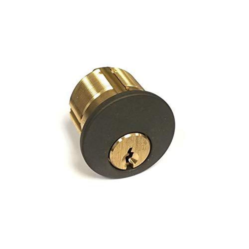 gms m118-sc-10b, ssch 1 1/8" mortise cylinder, oil rubbed bronze finish
