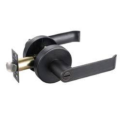 TMC oil rubbed bronze bedroom lever handle lock privacy bathroom lever lock set for interior door,heavy duty door lock handle,oil