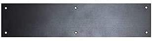 DON-JO p&l door solutions-architectural metal door kick plate-duro coated (db) 8"x28"-for 30" width doors-wood&metal mounting-door p