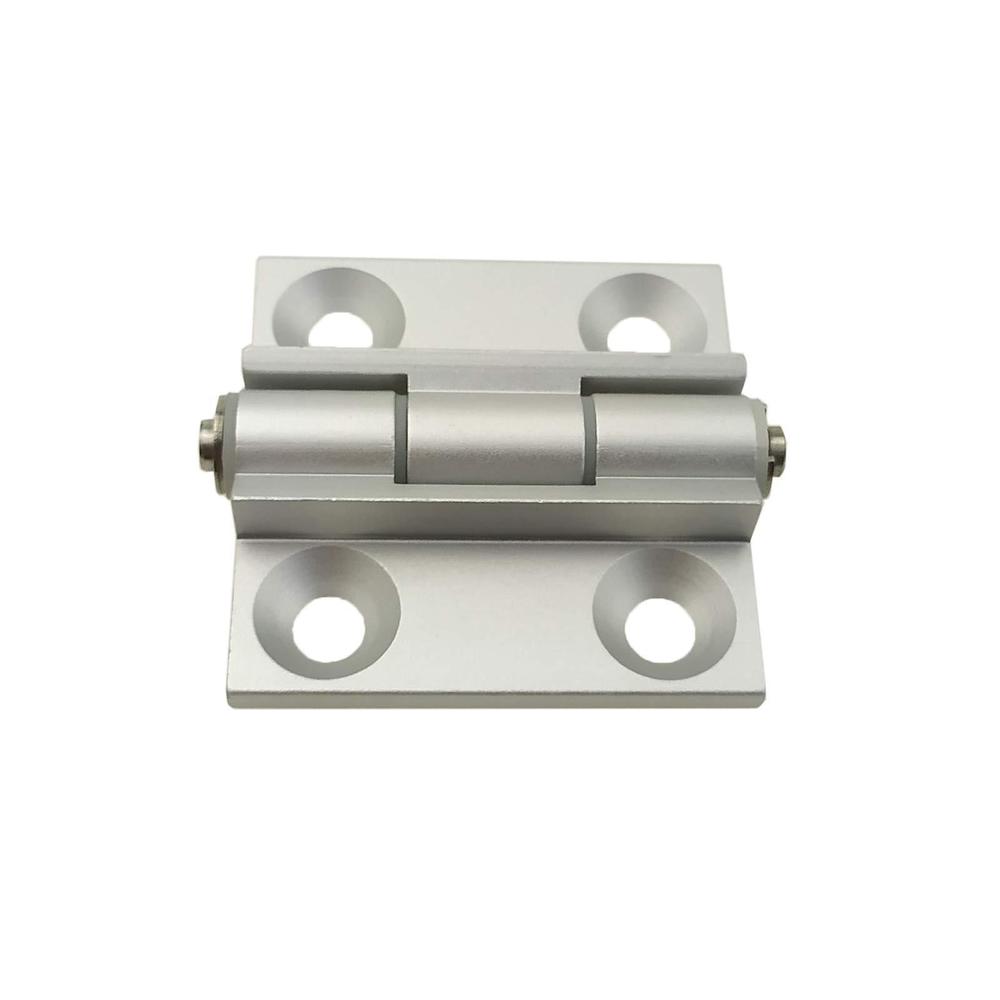 saiyen torque position control hinges aluminum alloy bushing hinge 120 degree,2 pcs,1.85 inch, white