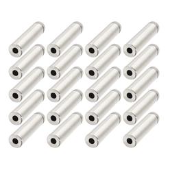 lby 20pcs glass standoff mount stainless steel wall standoff,12mm x 50mm(.47''x1.97'') sign standoff screws, advertising scre