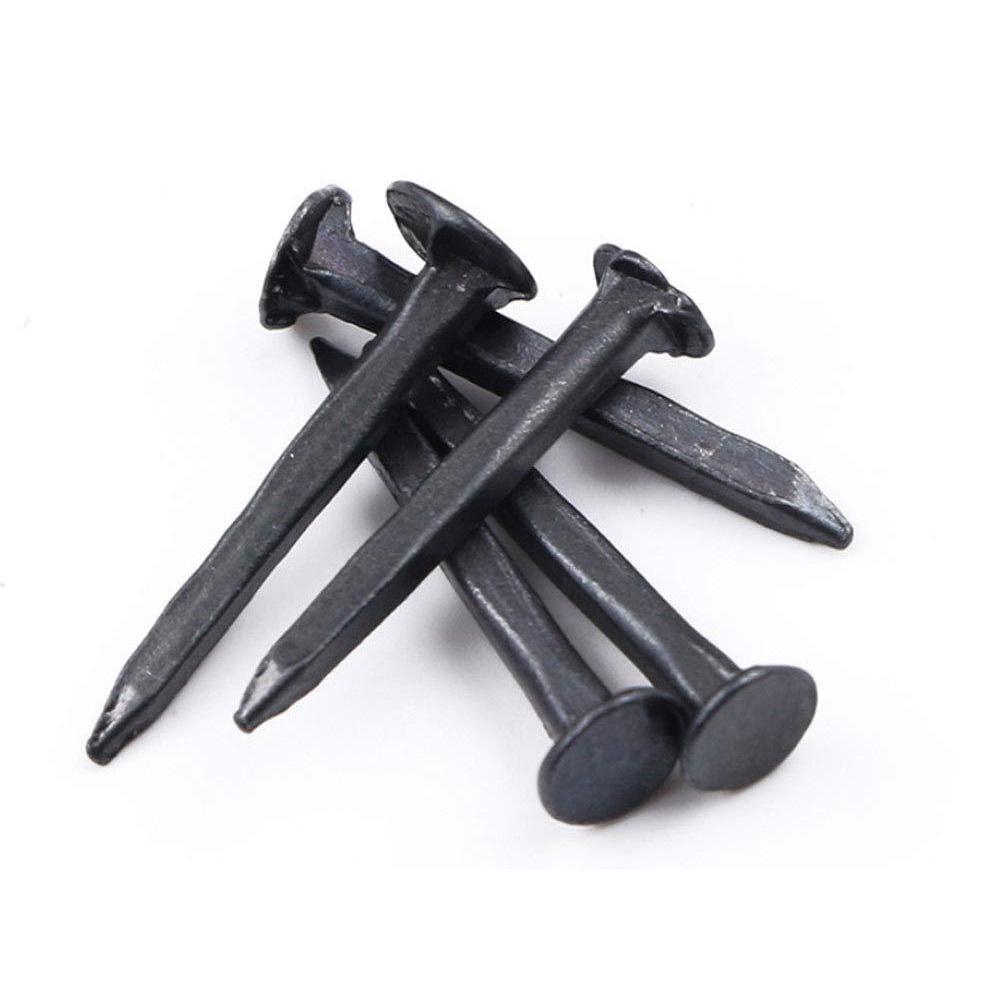 liyafy 13mm black metal nails tacks for shoes boots leather heels soles repairs replace package of 250g