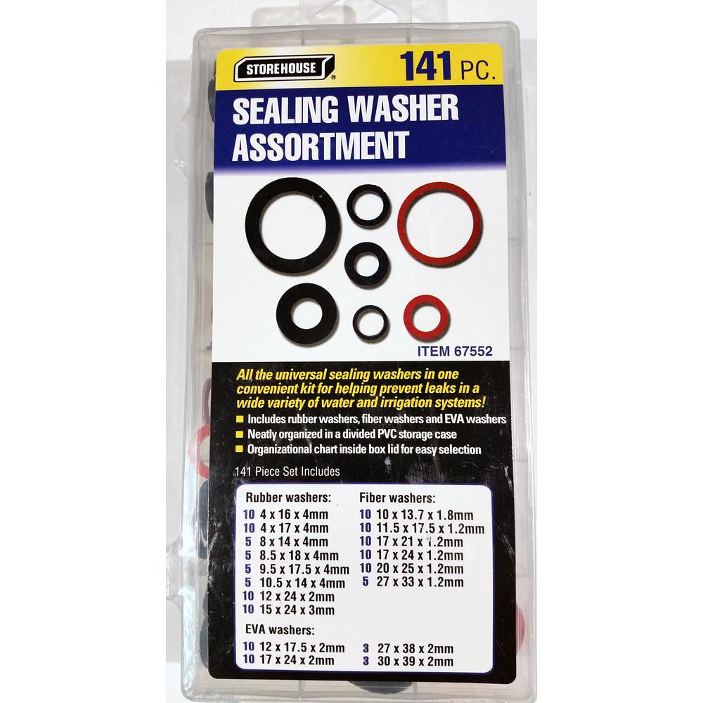 Central Purchasing, LLC storehouse 141 piece sealing washer assortment