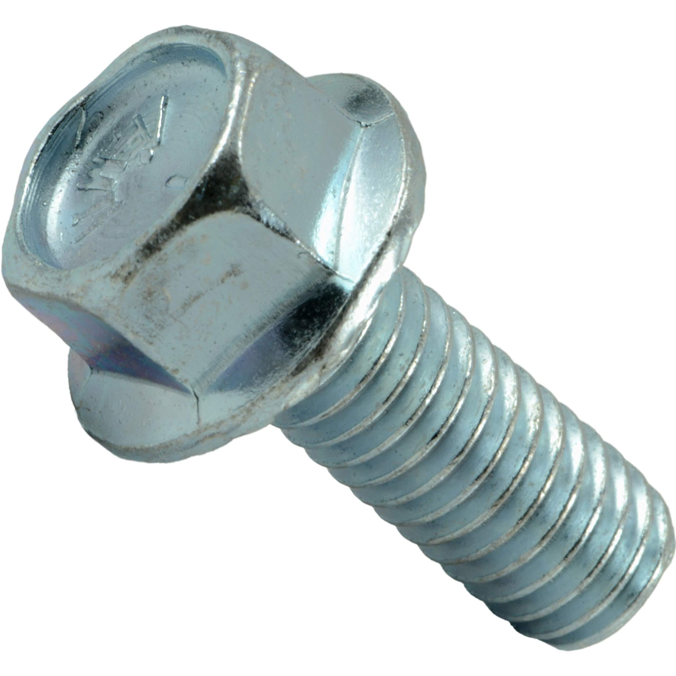 hard-to-find fastener 014973454647 serrated flange bolts, 3/8-16 x 1, piece-8