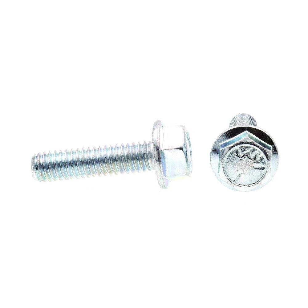 prime-line 9090931 serrated flange bolts, 5/16 inch-18 x 1-1/4 inch, zinc plated case hard