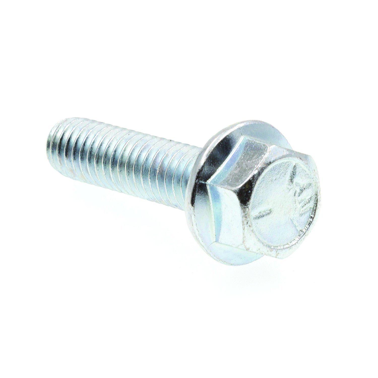 prime-line 9090931 serrated flange bolts, 5/16 inch-18 x 1-1/4 inch, zinc plated case hard