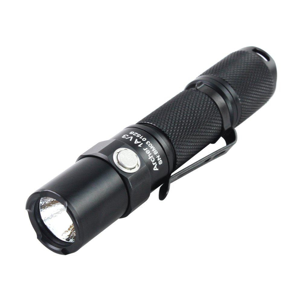 thrunite archer 1a 178 lumen single cree xp-g2 led edc flashlight, cool white