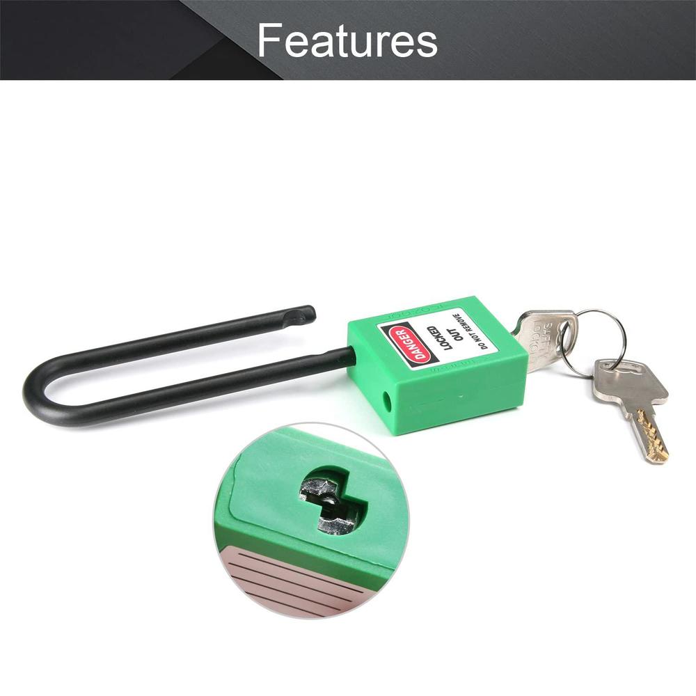 mromax lockout tagout lock, safety padlock keyed differently,loto ...