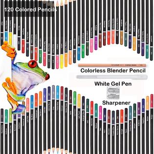 Kalour kalour premium colored pencils,set of 120 colors,artists