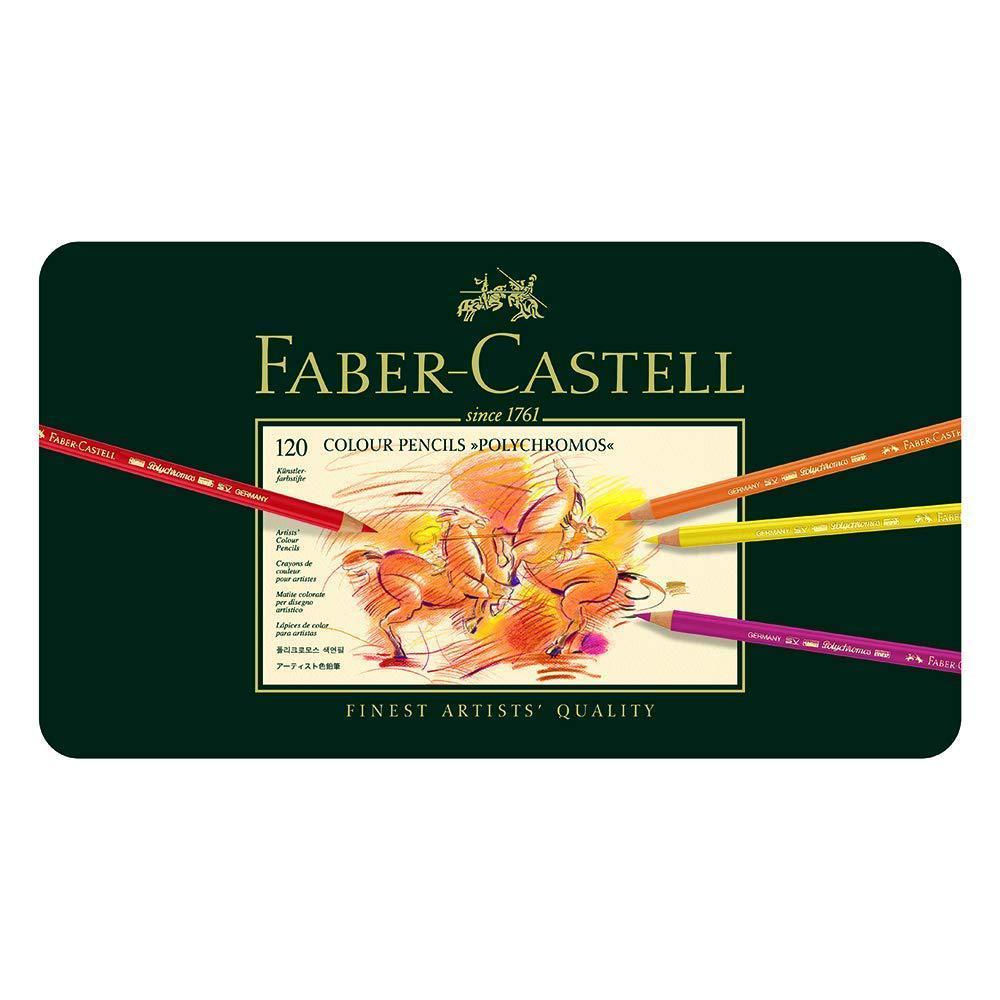 jerry\'s artarama faber-castell polychromos artist colored pencils set
