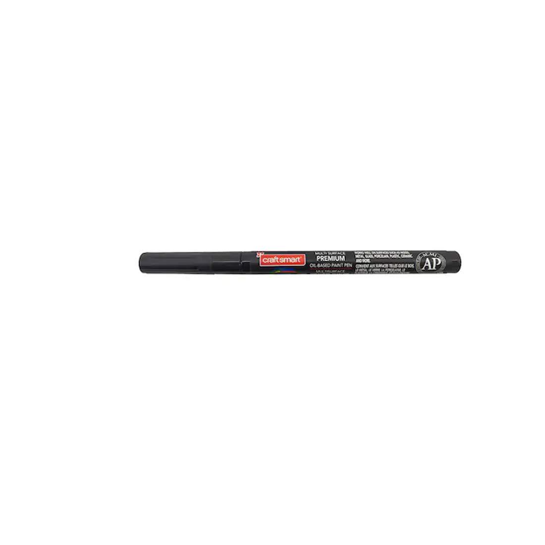 Paint multi-surface fine tip premium paint pen (black)