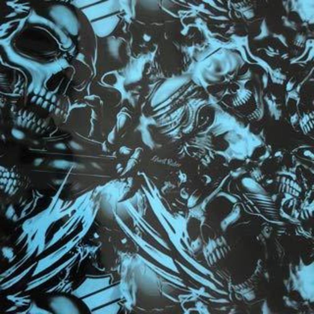Hydrographics Motorcycle DIP APE hydrographic film skulls dip ape kit ghost rider skulls harley ...