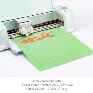 Funnycut funnycut standardgrip cutting mat 12x12 for cricut maker 3