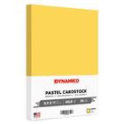 Dynamico goldenrod pastel color cardstock paper - great for arts & crafts,  scrapbooking, flyers, posters