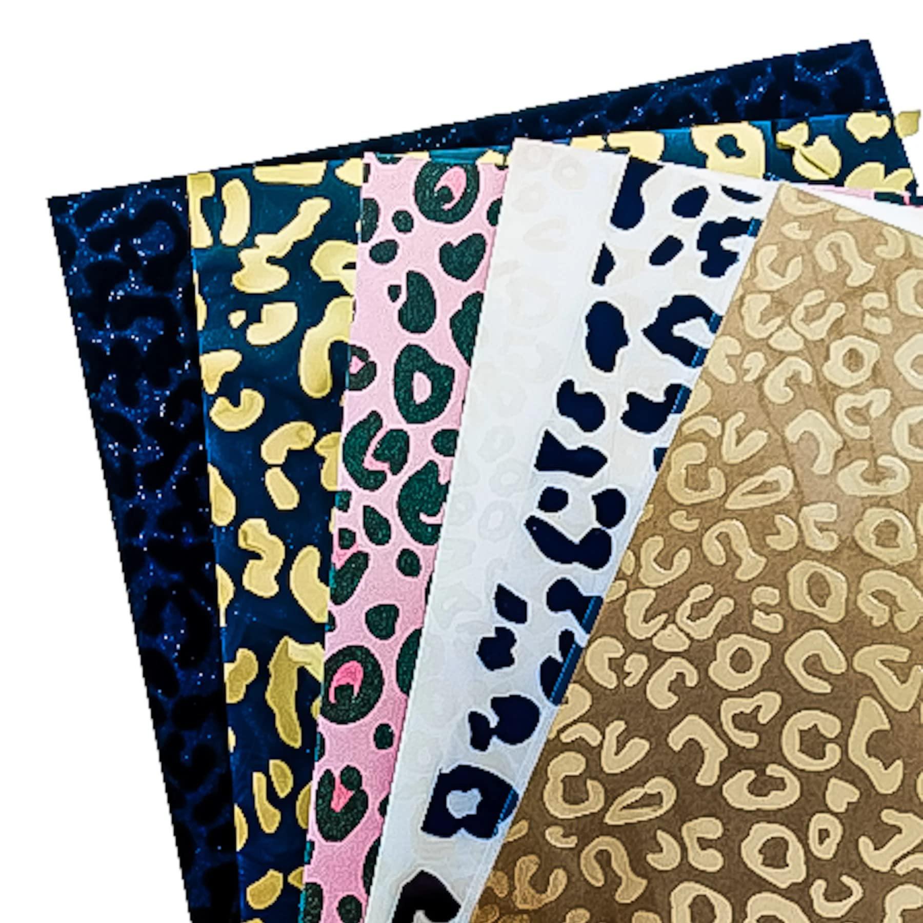 12x12 cardstock shop cheetahs & leopards - variety pack cardstock (pack of  6), 12x12 cardstock paper - assorted colors, patterned mixed media craf
