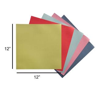 Park Lane shimmer cardstock paper, 48 sheets - 12x12 pearlescent