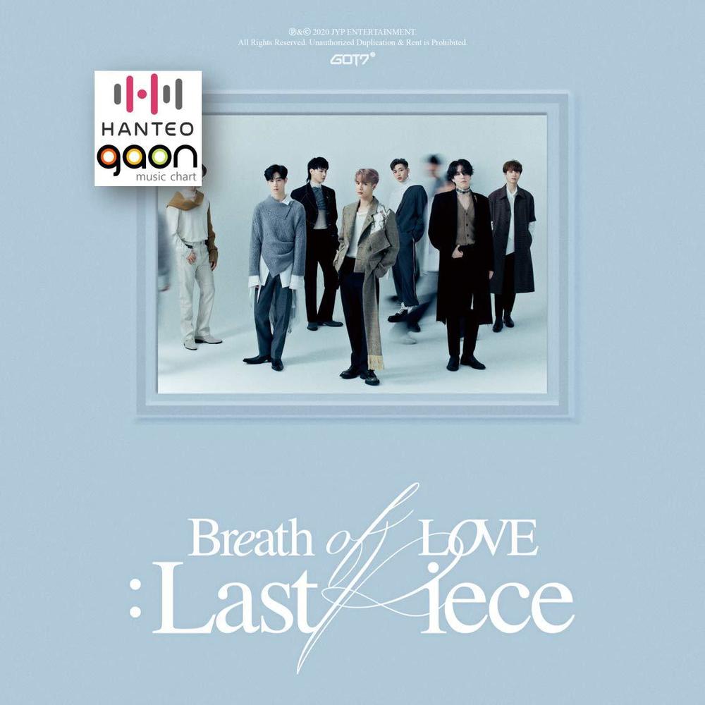 &#226;&#128;&#142;JYP Ent. jyp ent. got7 - breath of love : last piece [random ver.] (4th album) [pre order] cd+photobook+folded poster+others with trac
