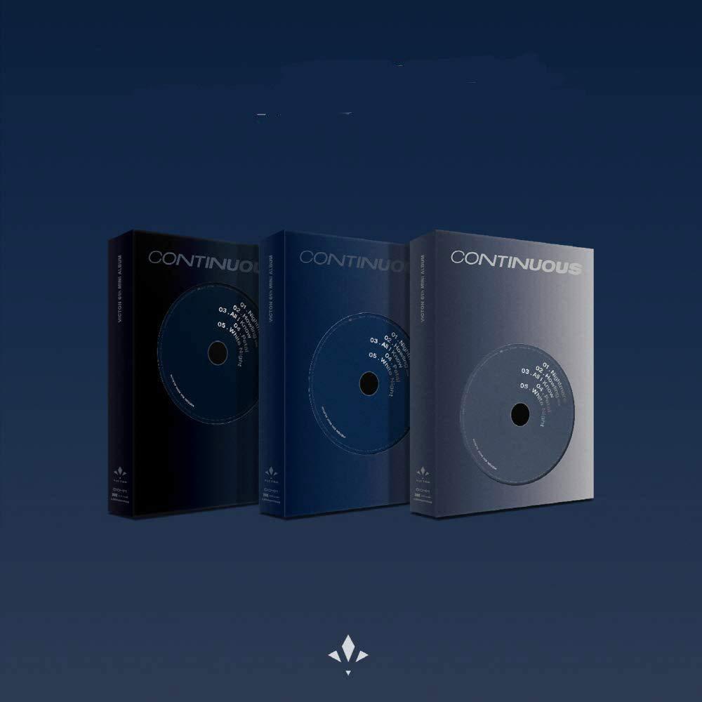 play m entertainment victon - continuous (6th mini album) album+extra photocards set (random ver.)