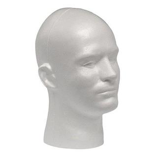 Giell case pack of 1 giell styrofoam foam mannequin wig head