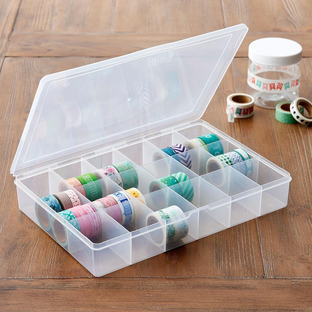 17 compartment bead organizer by simply tidy
