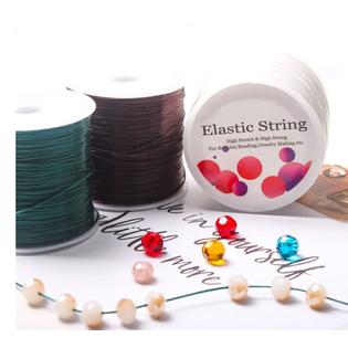 iriviel elastic bracelet string cord - for jewelry making and bracelet  making elastic string for bracelets,elastic